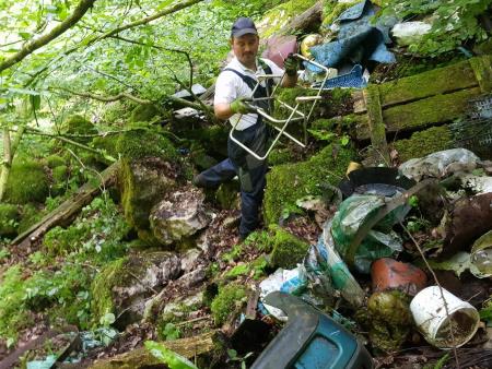 Sanacija črnega odlagališča – Banova jama 083